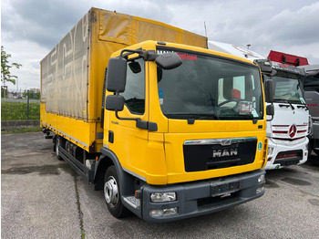 Camion à rideaux coulissants MAN TGL  8 180: photos 2
