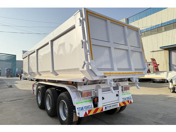 Semi-remorque benne pour transport de matériaux granulaires neuf TITAN 3 Axle Tipper Trailer for Sale in Tanzania: photos 2