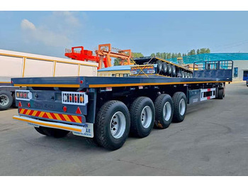 Semi-remorque plateau pour transport de matériaux granulaires neuf TITAN 4 Axle Flatbed Trailer for Sale in Zimbabwe: photos 2
