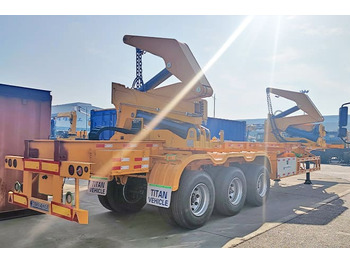 Semi-remorque porte-conteneur/ Caisse mobile pour transport de containers neuf XCMG 40 Ton Sidelifter Container Trailer for Sale in Guyana: photos 3