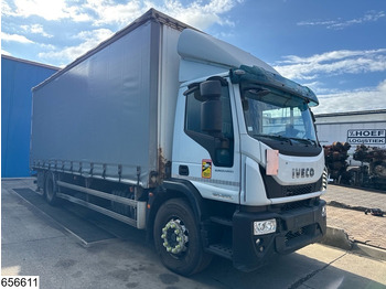 Camion à rideaux coulissants Iveco Eurocargo 190 280L EURO 6, Dhollandia, Engine defect: photos 3