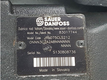 Hydraulique pour Engins de chantier Sauer Danfoss JRL075CLS2120NNN3C2A2A8NNNNNNNNNN: photos 3