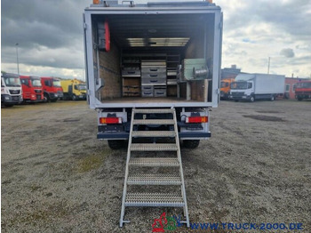 Camion fourgon Mercedes-Benz Atego 824 4x4 Ideal Werkstatt-Wohn-Expeditionsmobil: photos 3