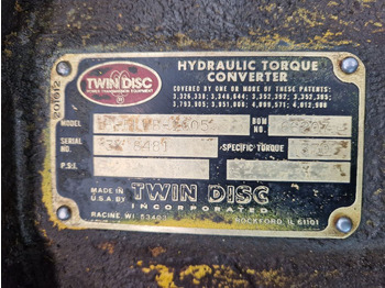 Boîte de vitesse TWIN DISC 8FLWB-1605: photos 3