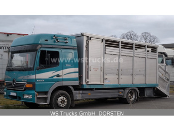 Camion chevaux Mercedes-Benz Atego 1223  1 Stock Hohe Gitter  Viehtransporter: photos 4