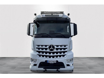 Camion grue Mercedes-Benz Arocs 3251 8x4*4 - HMF 32 tm - Koukku: photos 3