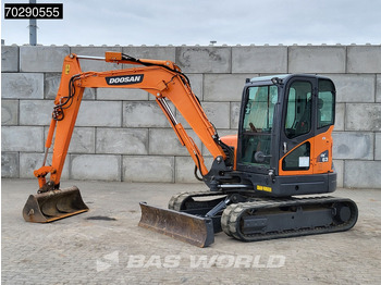 Mini pelle Doosan DX63-3 3 BUCKETS - A/C: photos 2