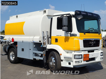 Camion citerne pour transport de carburant MAN TGM 18.340 4X2 Rohr Fuel tanker 15100 liter Automatic Euro 6: photos 3