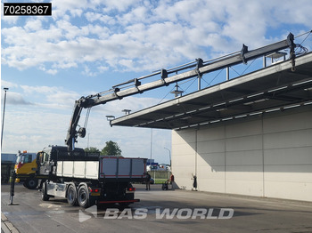 Camion benne, Camion grue MAN TGS 26.500 6X2 NL-Truck HIAB Crane Kran X-HIPRO 302 E-6 Fifth wheel Euro 6: photos 2