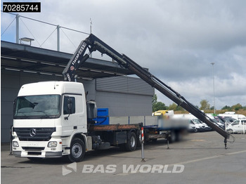 Camion plateau, Camion grue Mercedes-Benz Actros 2532 6X2 Fassi F330D3 Crane Kran Lift+steering Axle 3-Pedals Euro 3: photos 3