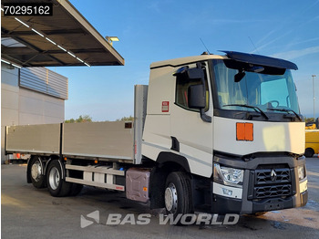 Camion plateau Renault T 440 6X2 750cm open box forklift preparation ADR Automatic Lift-Axle Euro 6: photos 3