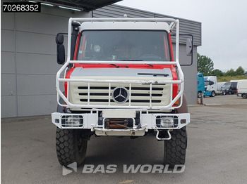 Camion de pompier Unimog U5000 4X4 Camiva FIRE TRUCK SUPERSTRUCTURE NOT WORKING Automatic: photos 2