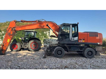 Pelle sur pneus HITACHI ZX210W