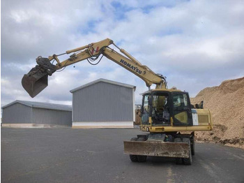 Pelle sur pneus KOMATSU PW160