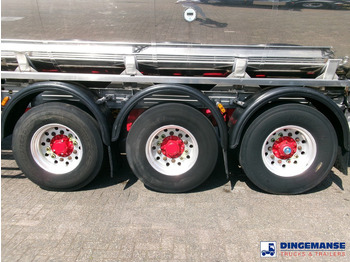 Semi-remorque citerne Indox Chemical tank inox 35.2 m3 / 1 comp + pump: photos 5