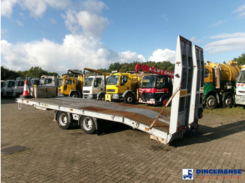 Remorque plateau KING 2-axle platform drawbar trailer 14t + ramps
