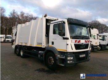 Benne à ordures ménagères MAN TGM 26.320 6X2 Euro 6 RHD Faun refuse truck: photos 2