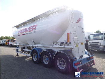 Semi-remorque citerne SPITZER Powder tank alu 43 m3 / 1 comp: photos 4