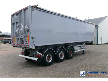Semi-remorque benne Stas Tipper trailer alu 49 m3 + tarpaulin + ADR: photos 4