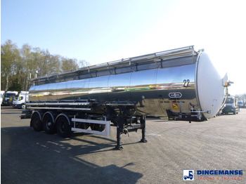 Van Hool Chemical tank inox L4BH 30 m3 / 3 comp en leasing occasion Van Hool Chemical tank inox L4BH 30 m3 / 3 comp: photos 2