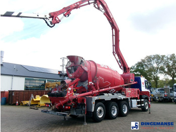 Camion pompe Volvo FM 420 8X4 Cifa MK25H concrete pump 25 m / mixer 7 m3: photos 4