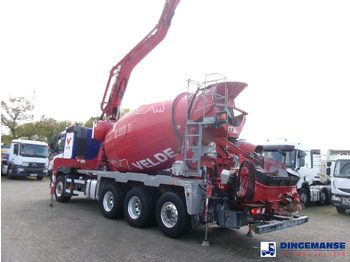 Camion pompe Volvo FM 420 8X4 Cifa MK25H concrete pump 25 m / mixer 7 m3: photos 3