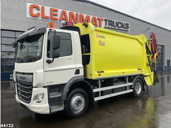 Benne à ordures ménagères DAF FA CF 340 Euro 6 Norba 17 m³ + Palfinger 3.8 Tonmeter laadkraan + Winch: photos 3