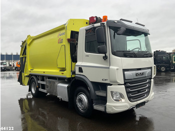 Benne à ordures ménagères DAF FA CF 340 Euro 6 Norba 17 m³ + Palfinger 3.8 Tonmeter laadkraan + Winch: photos 4