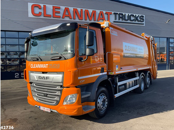 Benne à ordures ménagères DAF FAN CF 340 Terberg RosRoca 23m³ + AE weegsysteem: photos 2