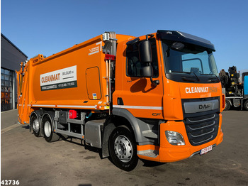 Benne à ordures ménagères DAF FAN CF 340 Terberg RosRoca 23m³ + AE weegsysteem: photos 3