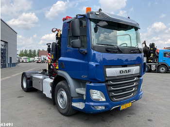 Camion grue DAF FT CF 370 Euro 6 Fassi 15 Tonmeter laadkraan: photos 5
