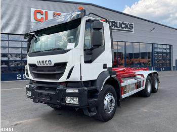 Camion ampliroll Iveco AD260T 6x4 Euro 6 AJK 20 haakarmsysteem: photos 2