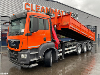 MAN TGS 35.400 8x4 Euro 6 Palfinger 17 Tonmeter Z-kraan en leasing occasion MAN TGS 35.400 8x4 Euro 6 Palfinger 17 Tonmeter Z-kraan: photos 3