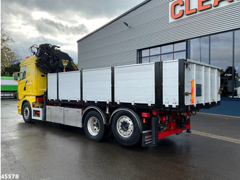 Camion benne, Camion grue Scania R 380 Palfinger 29 Tonmeter laadkraan + Fly-Jib: photos 2