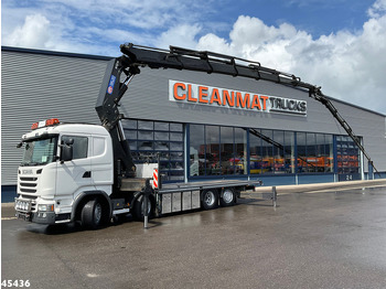 Camion grue SCANIA R 490