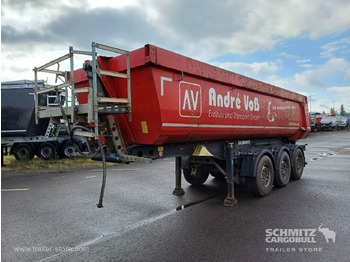 Semi-remorque benne SCHMITZ Auflieger Kipper Stahlrundmulde 24m³: photos 5