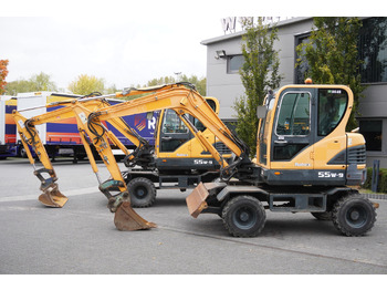 Pelle Hyundai Robex 55W-9 Wheeled Excavator 5.5t / 2pcs: photos 2