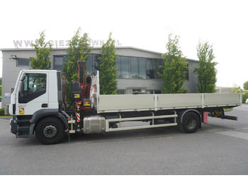 Camion grue, Camion grue IVECO STRALIS 19.310 E6 / Flatbed 19 EPAL / FASSI F135 / 225 MTH! / 5.7  T: photos 5