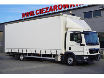 Camion à rideaux coulissants MAN TGL 12.220 / Curtainsider 19 EPAL / 140 tho. km: photos 2