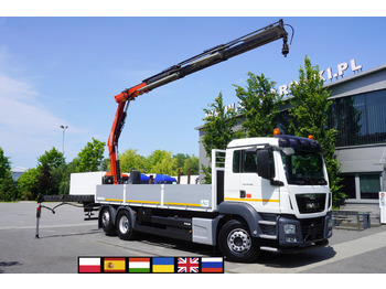 Camion plateau MAN TGS 26.360