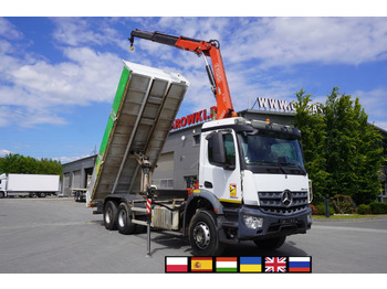 Camion plateau MERCEDES-BENZ Arocs