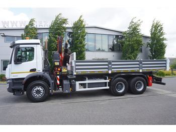 MERCEDES-BENZ AROCS 2633 6x4 / 5.5 T crane FASSI F135 / Tipper 15 EPAL en leasing occasion MERCEDES-BENZ AROCS 2633 6x4 / 5.5 T crane FASSI F135 / Tipper 15 EPAL: photos 3