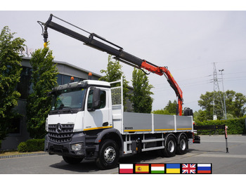Camion plateau MERCEDES-BENZ Arocs 2636