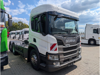 SCANIA P 340 B6x2*4NA / chassis frame / steering axle / CNG / large cab / 8 units en leasing occasion SCANIA P 340 B6x2*4NA / chassis frame / steering axle / CNG / large cab / 8 units: photos 2