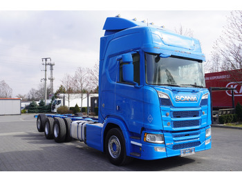 Camion grue SCANIA R650 V8 / 650 HP/ frame 8.8 m / steered 4th axle: photos 5