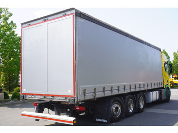 Camion à rideaux coulissants SCANIA R650 V8 8x4 /4 / 2020 / Curtainsider 23 EPAL: photos 4