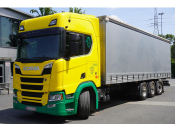 Camion à rideaux coulissants SCANIA R650 V8 8x4 /4 / 2020 / Curtainsider 23 EPAL: photos 2