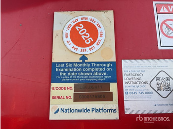 Nacelle télescopique JLG