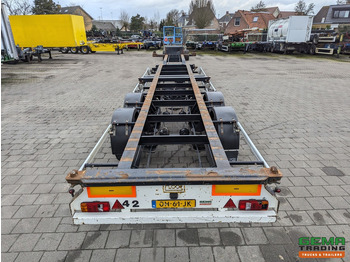 Semi-remorque porte-conteneur/ Caisse mobile Floor FLCO 12-18 2-Assen BPW - Trommelremmen - 2x 20FT en 40FT Aansluiting - 4140KG: photos 5