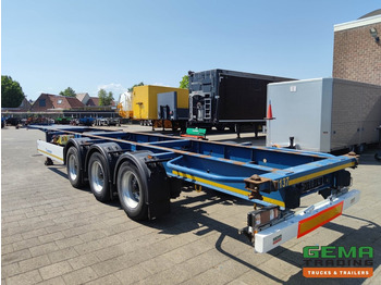 Semi-remorque porte-conteneur/ Caisse mobile Krone SD 40 45 FT ContainerChassis 4720kg - BPW drum Brakes  (O1503): photos 2